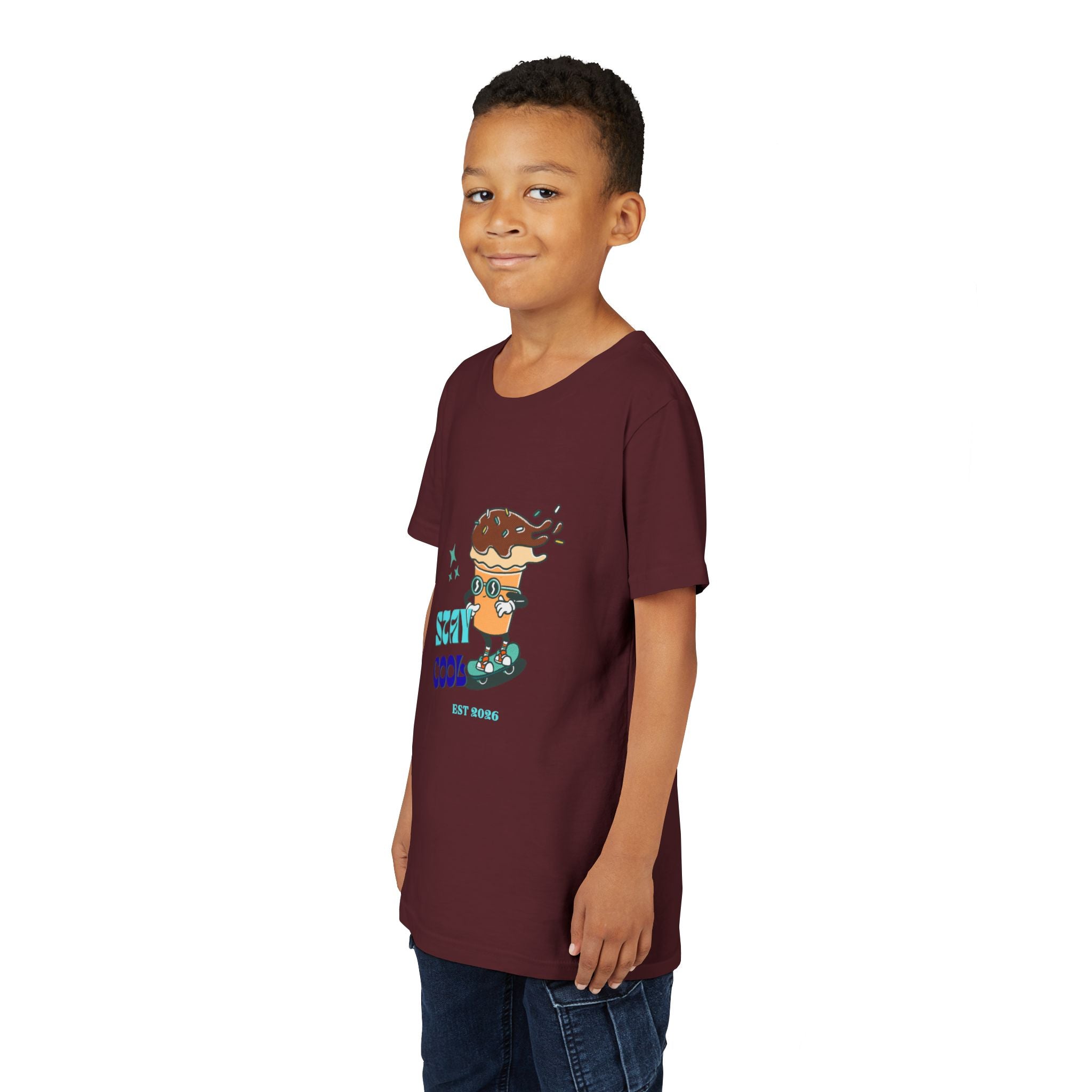 Rad Skateboarding Ice Cream Kids Tee