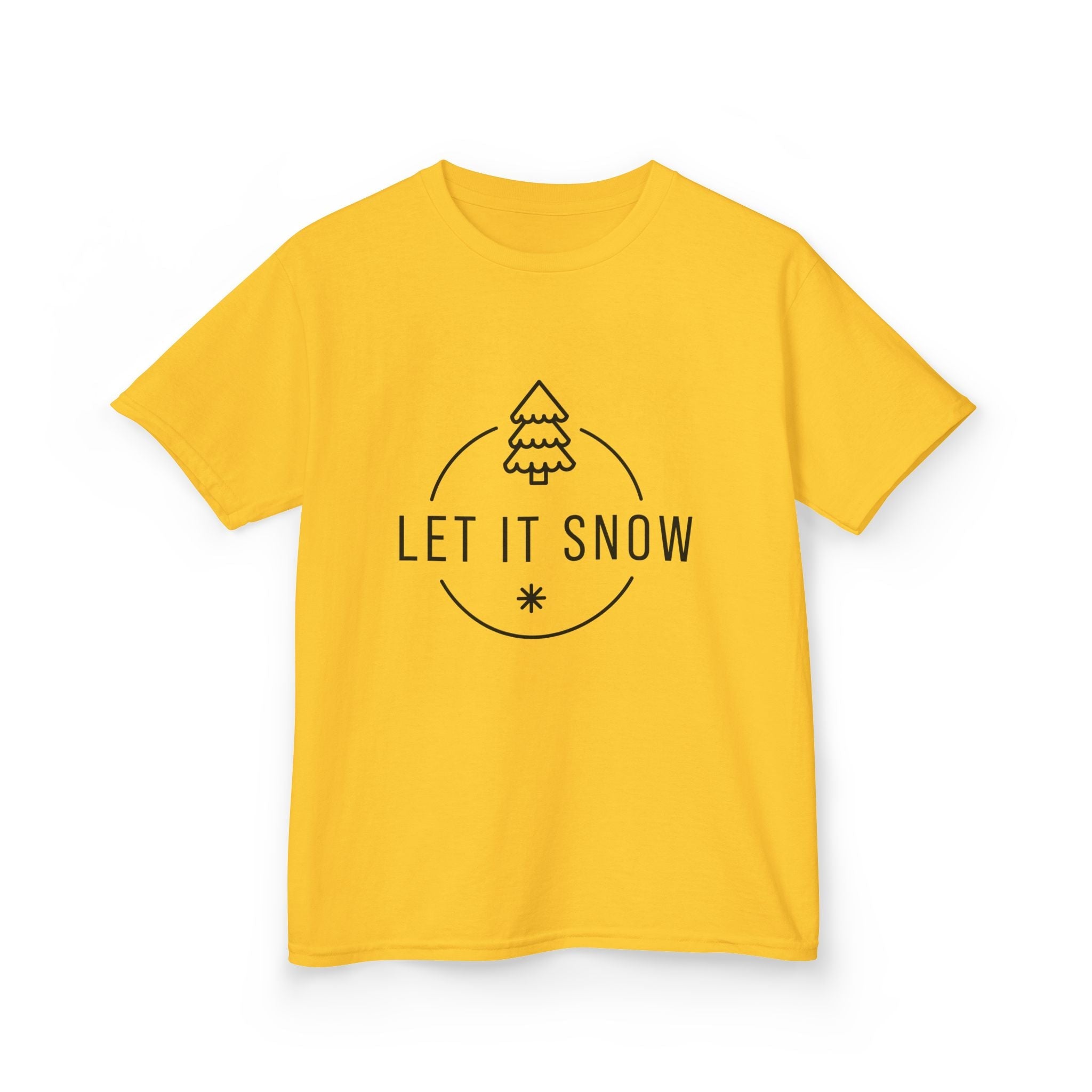 "LET IT SNOW" Holiday Kids T-Shirt