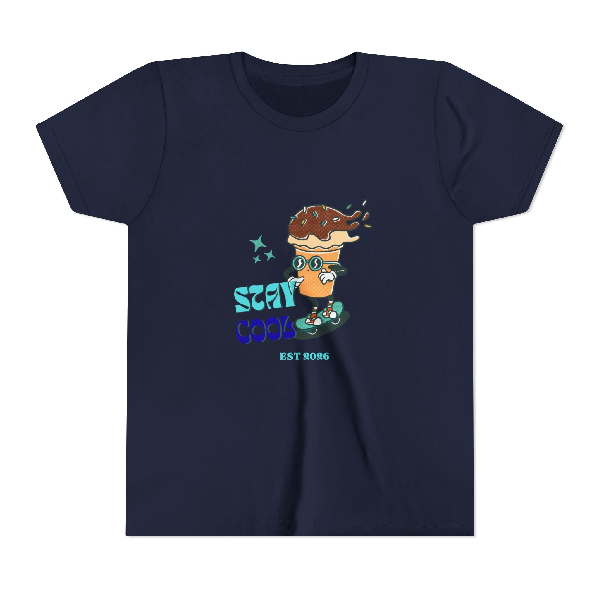 Rad Skateboarding Ice Cream Kids Tee