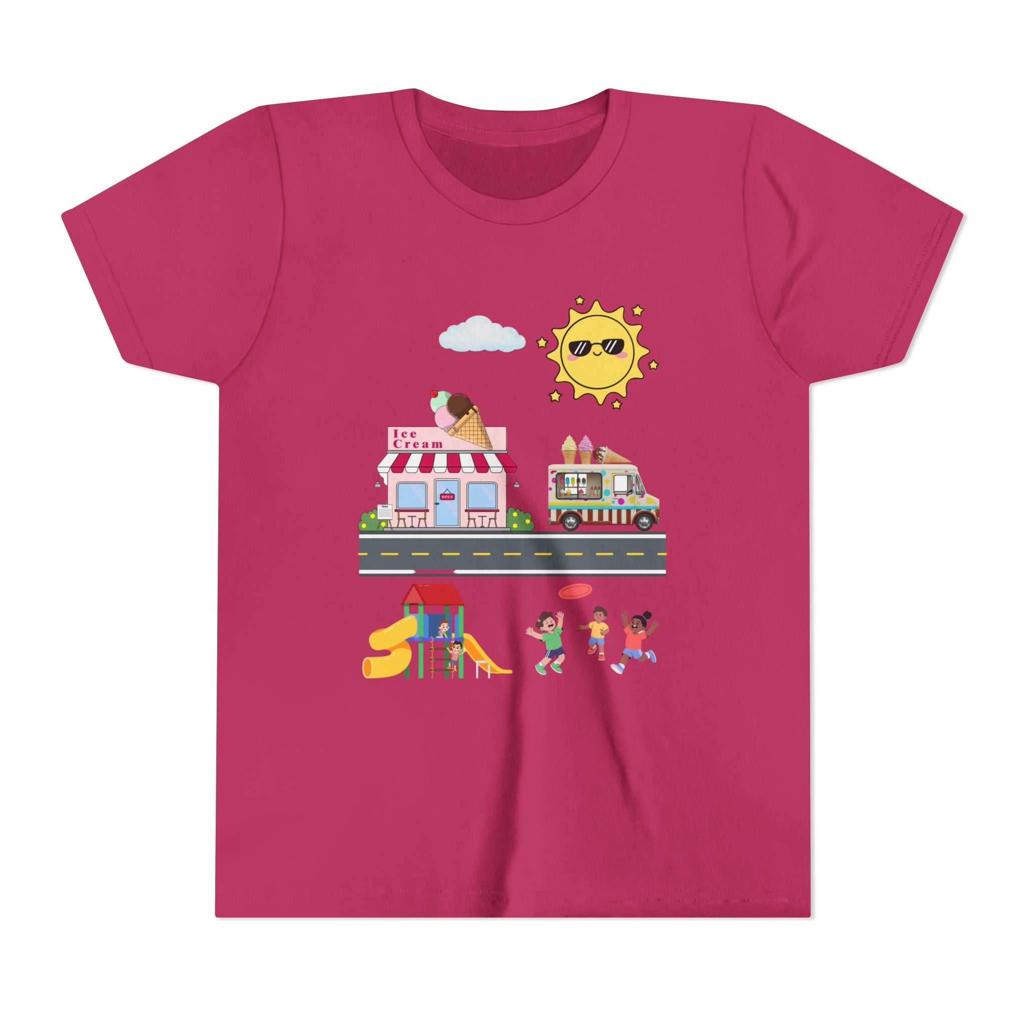 Sunny Playground Street Scene Youth Tee