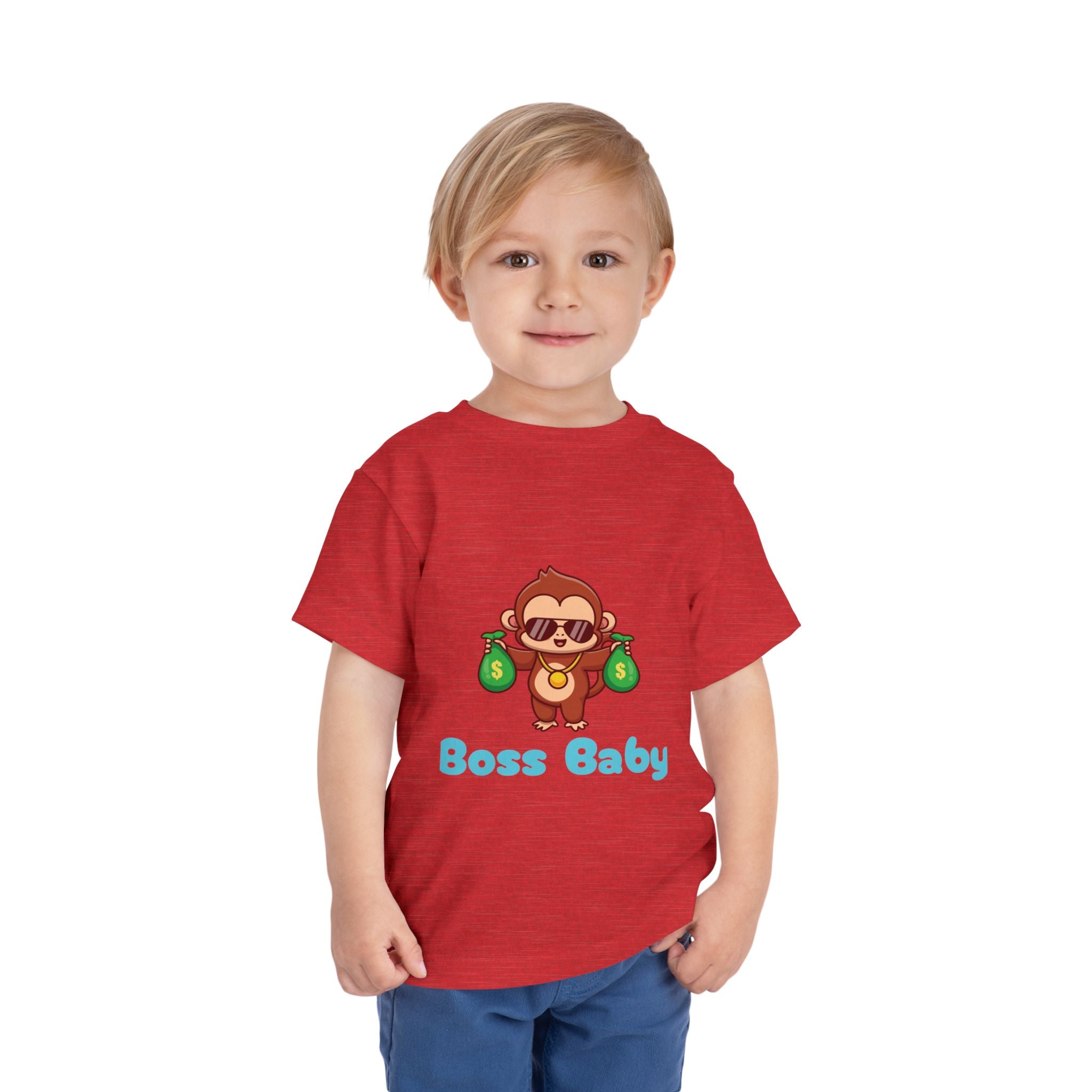 Boss Baby Monkey Money Toddler Tee