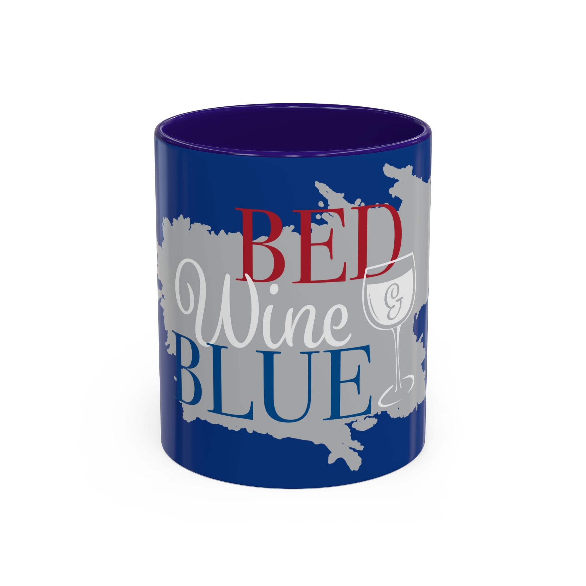 Bed, Wine & Blue Mug (11/15oz)