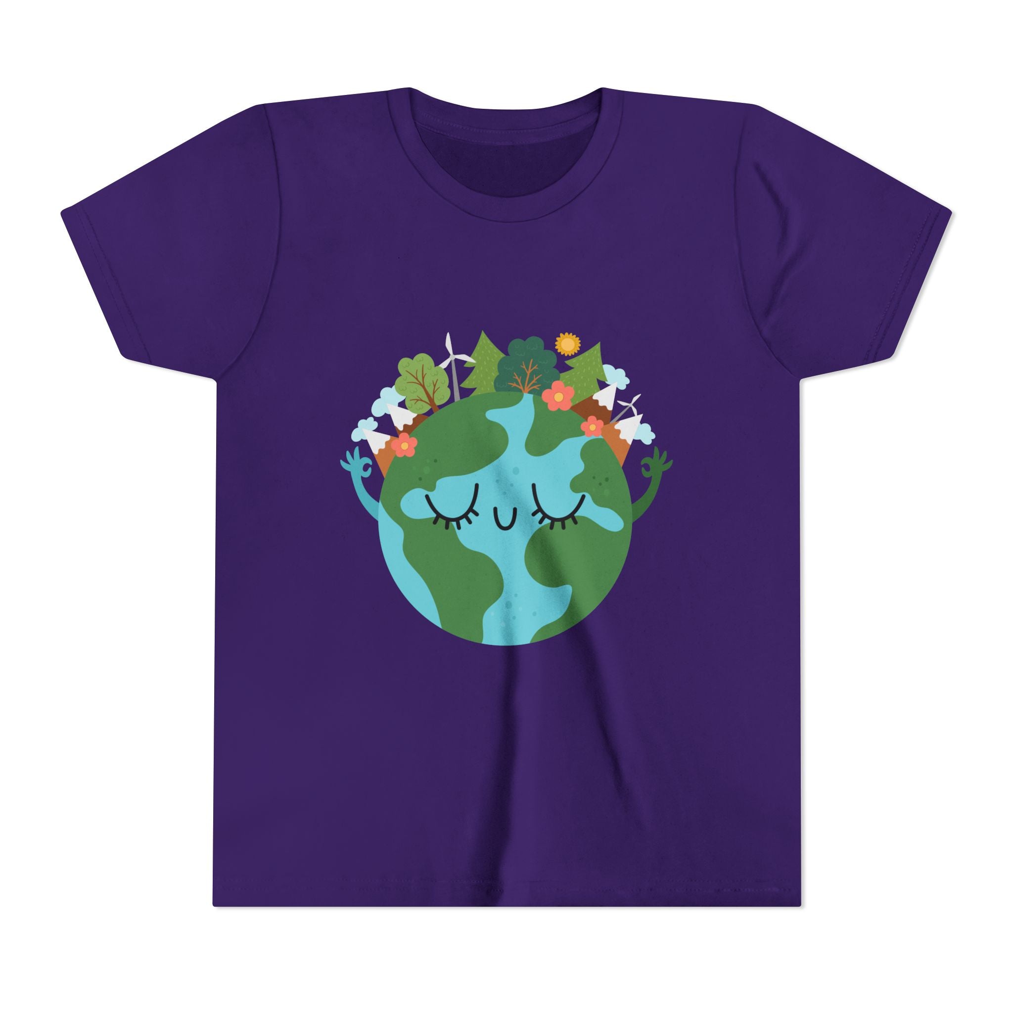 Smiling Mother Earth Youth T-Shirt