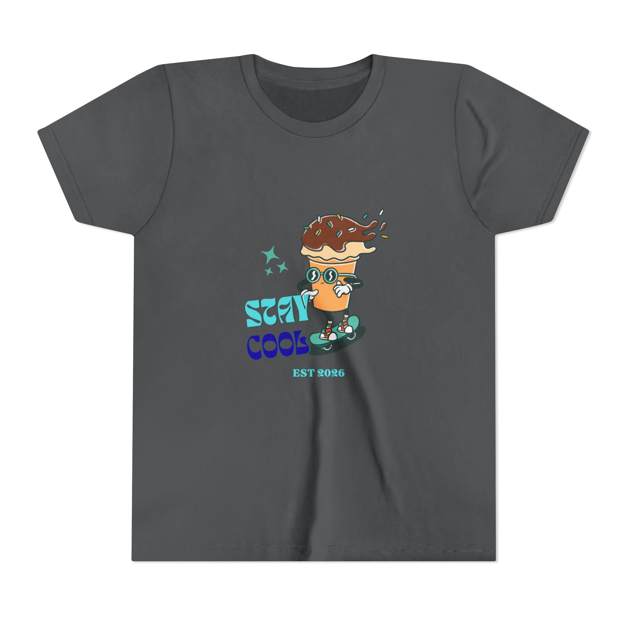 Rad Skateboarding Ice Cream Kids Tee