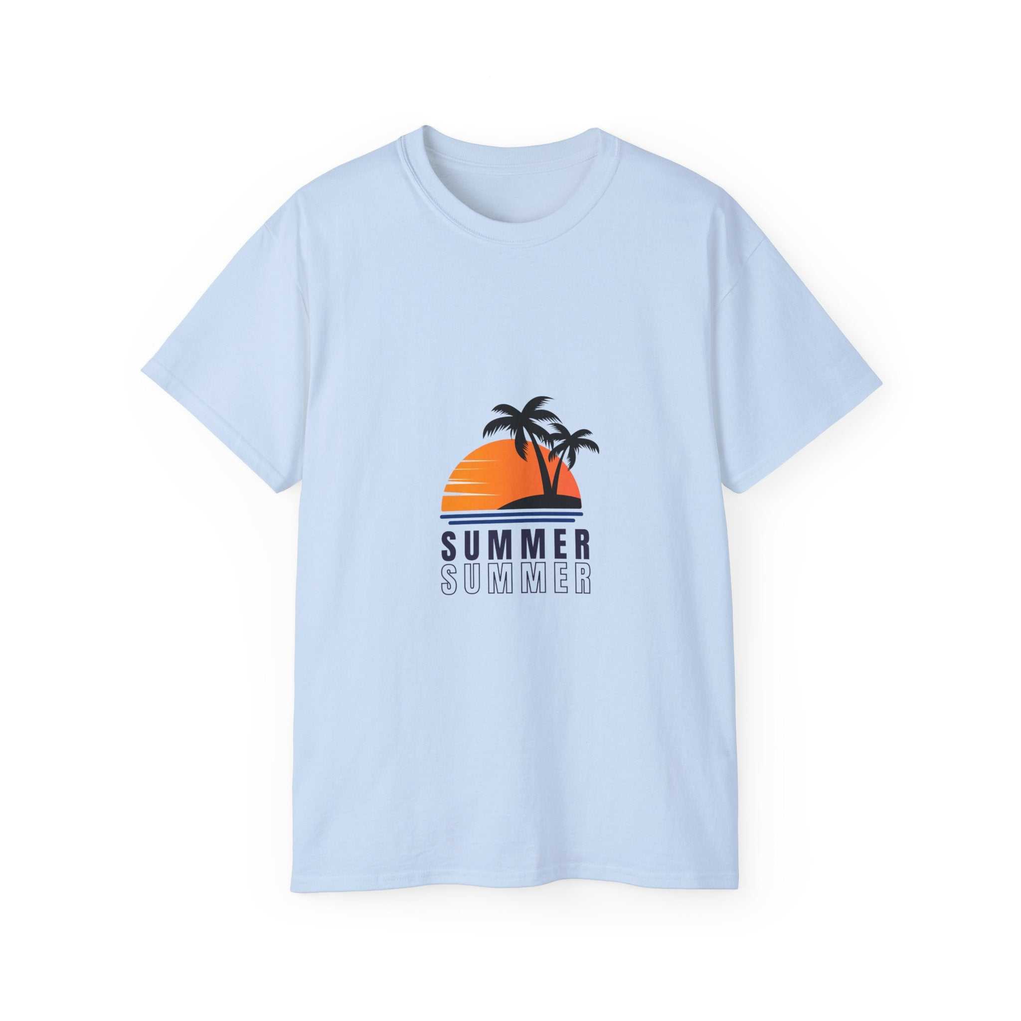 Summer Palm Sunset T-Shirt