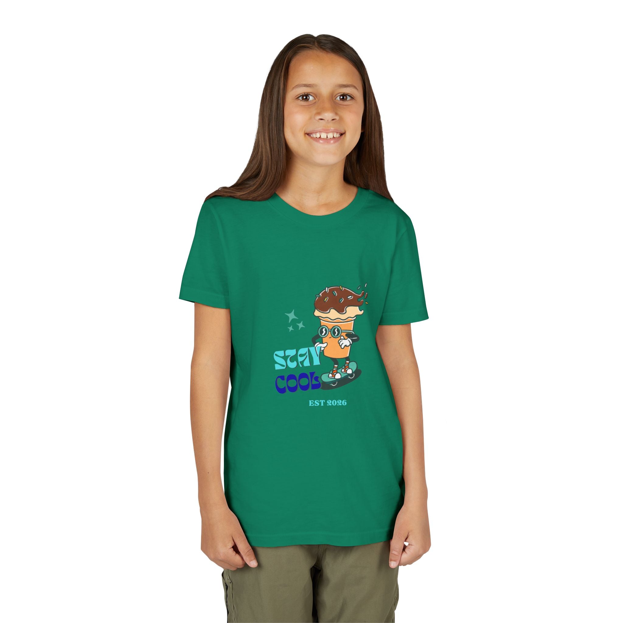 Rad Skateboarding Ice Cream Kids Tee