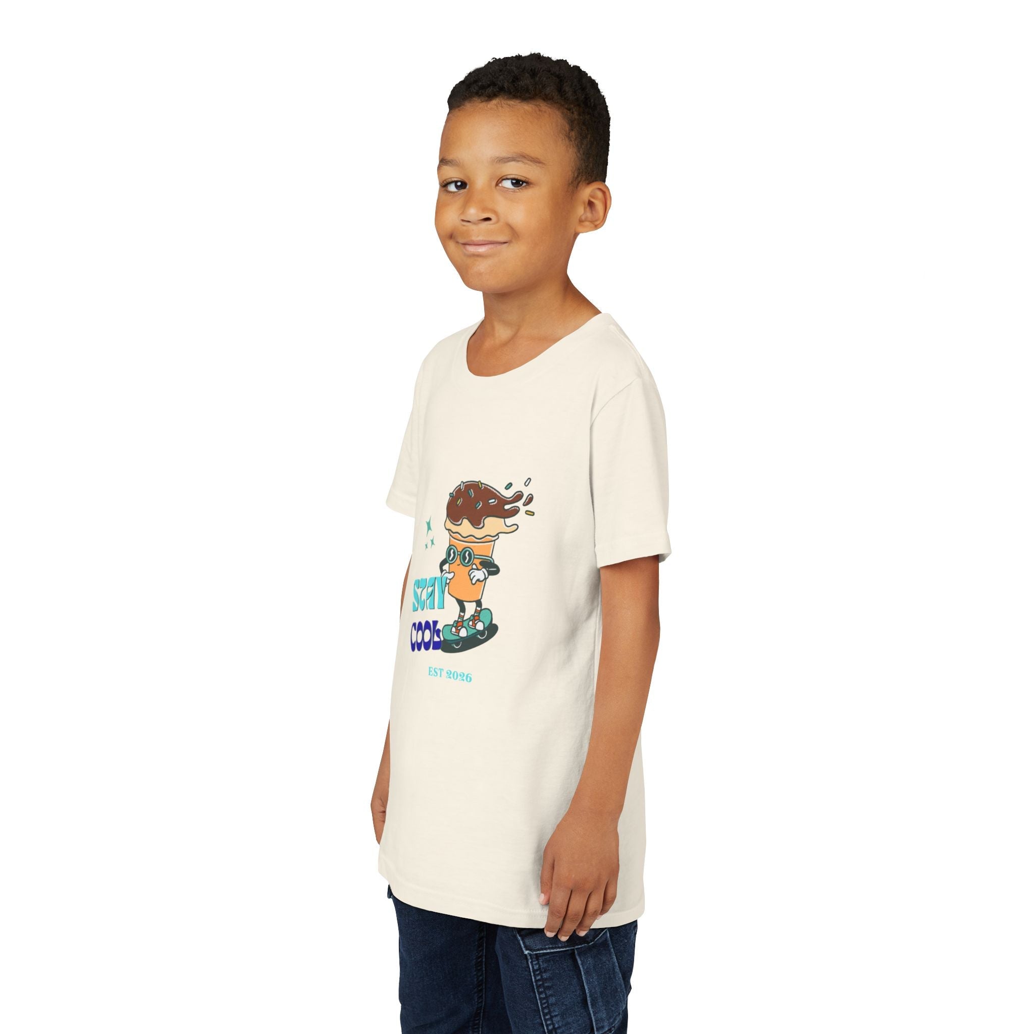 Rad Skateboarding Ice Cream Kids Tee