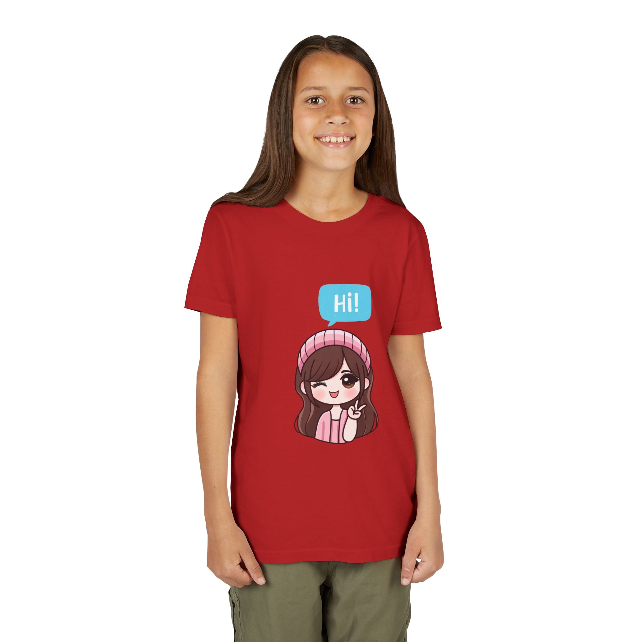Kawaii Peace Girl Youth Tee