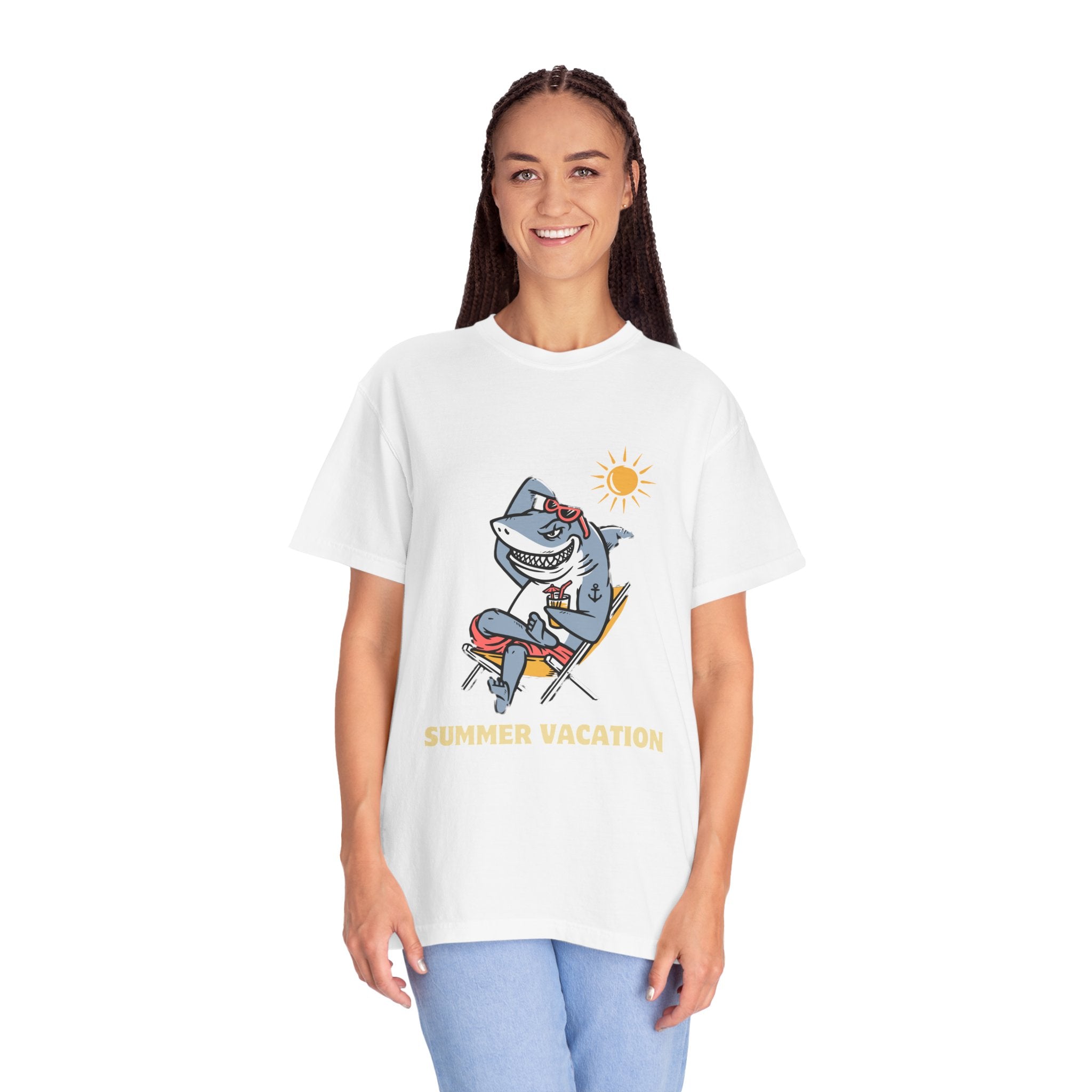 Summer Vacation Shark T-Shirt