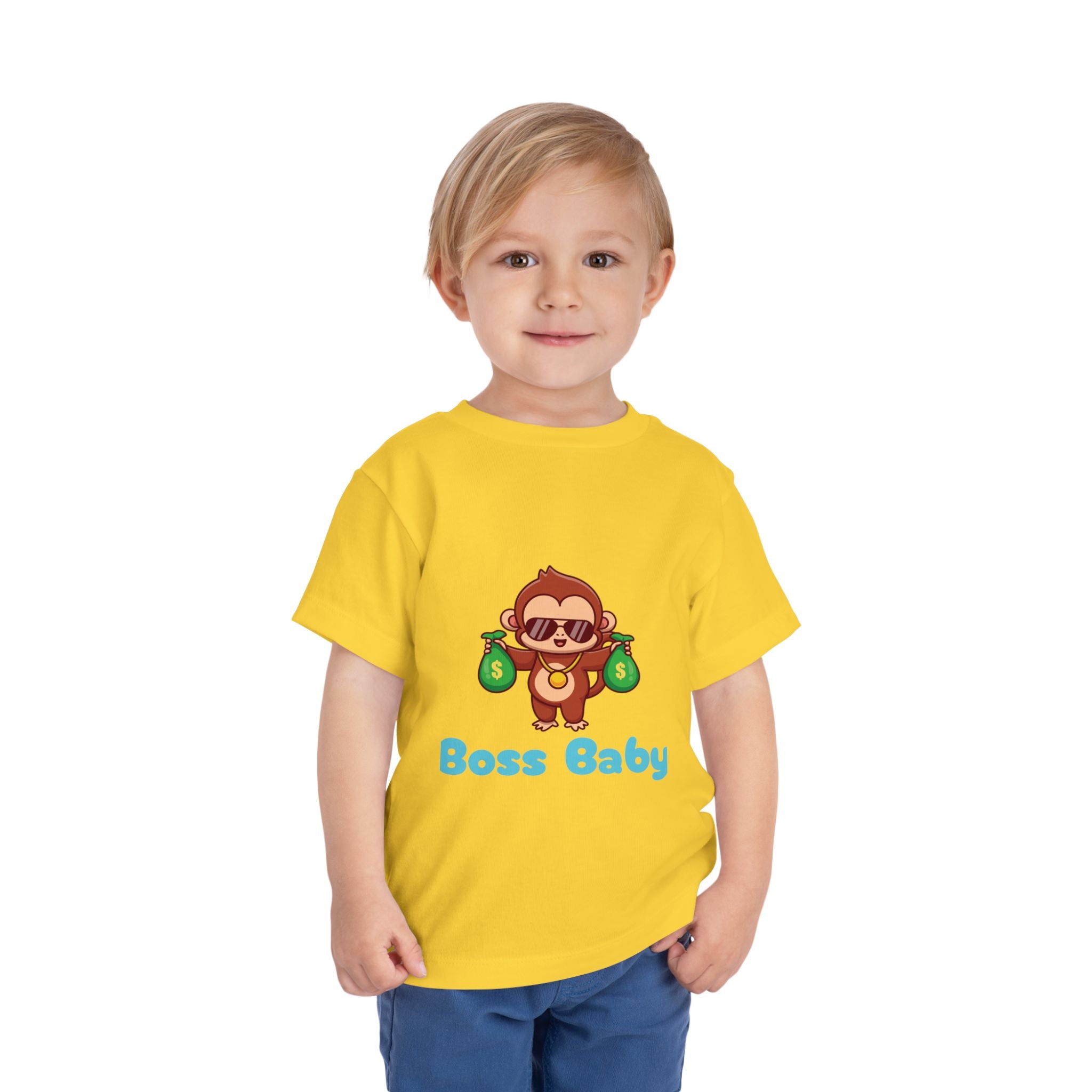 Boss Baby Monkey Money Toddler Tee