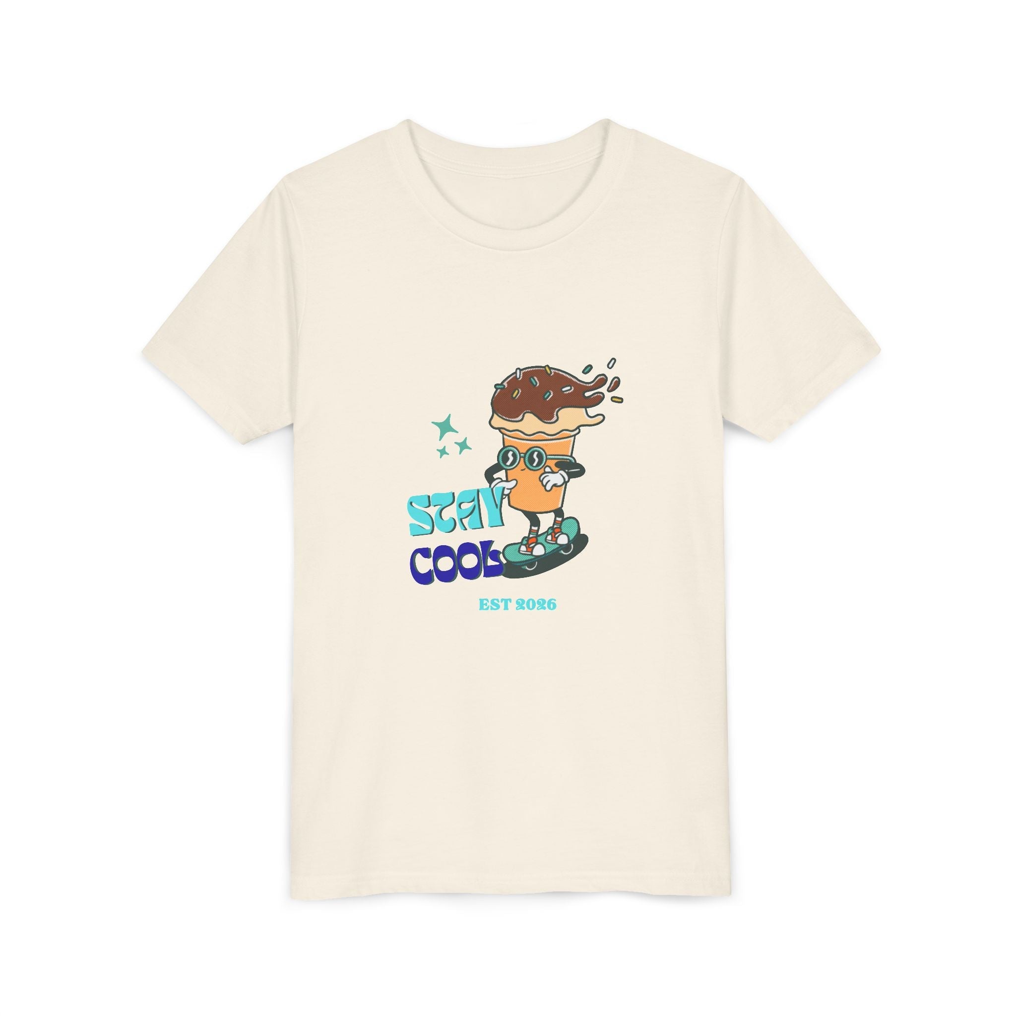 Rad Skateboarding Ice Cream Kids Tee