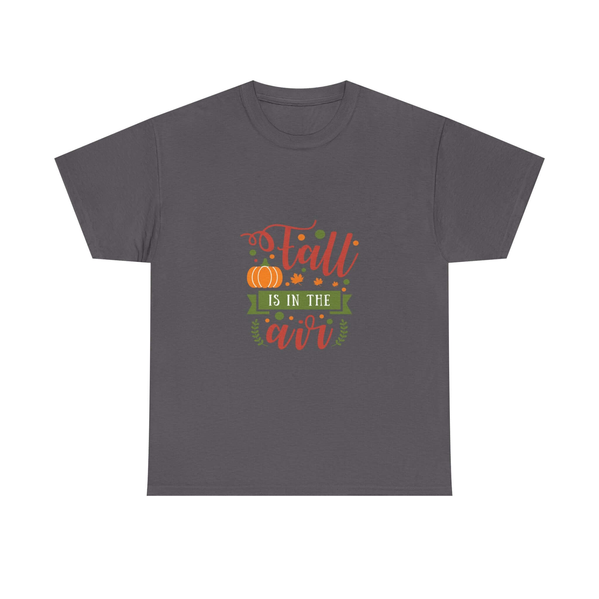 Fall Is in the Air Pumpkin Youth T-Shirt in blue