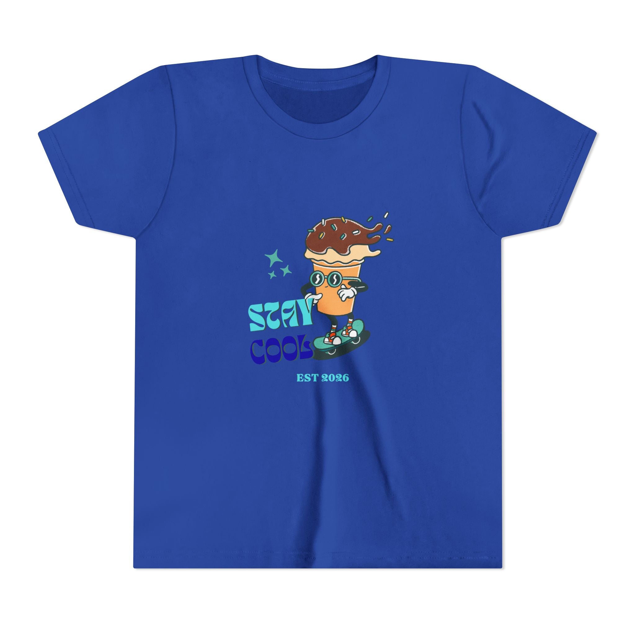 Rad Skateboarding Ice Cream Kids Tee