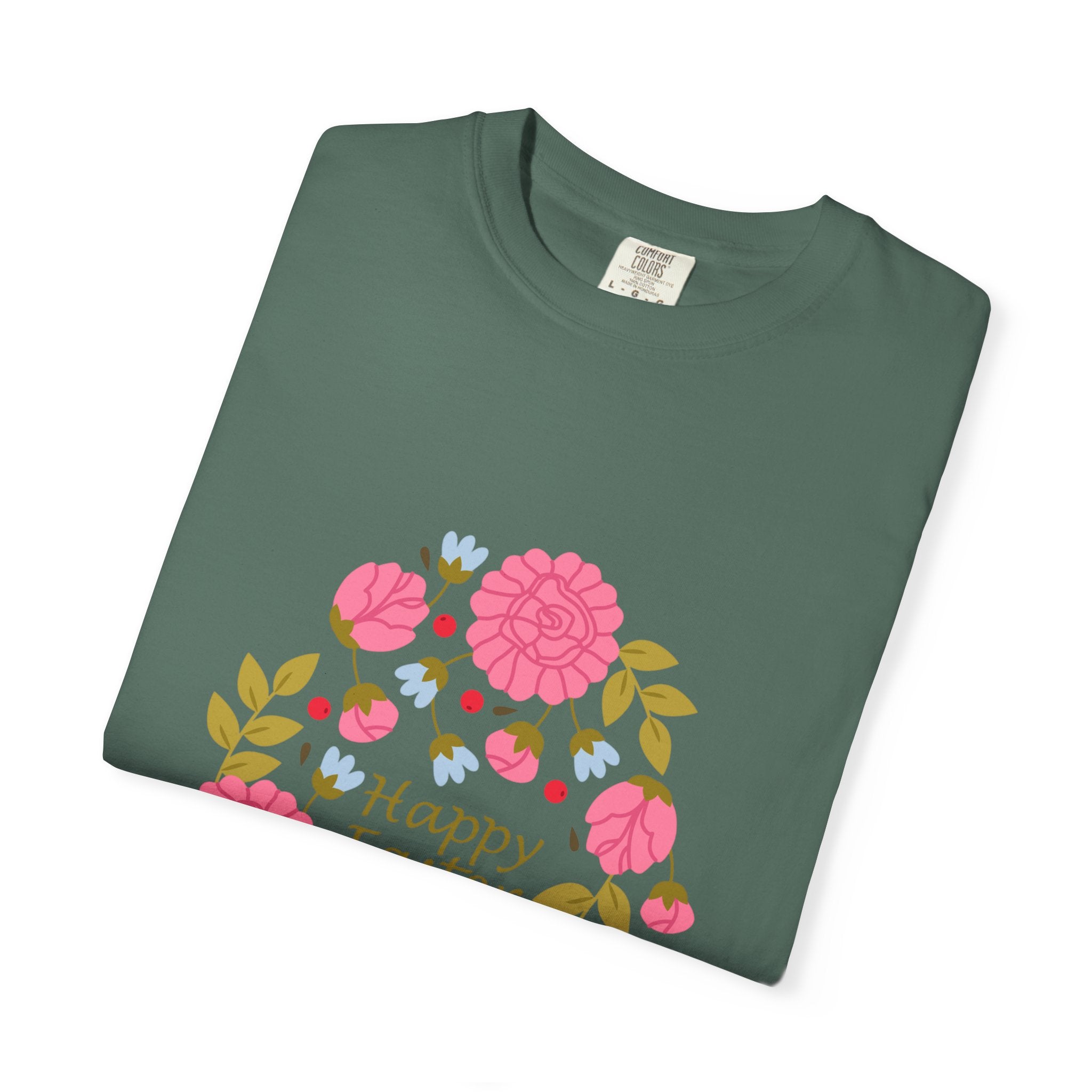 Happy Floral Easter Tee