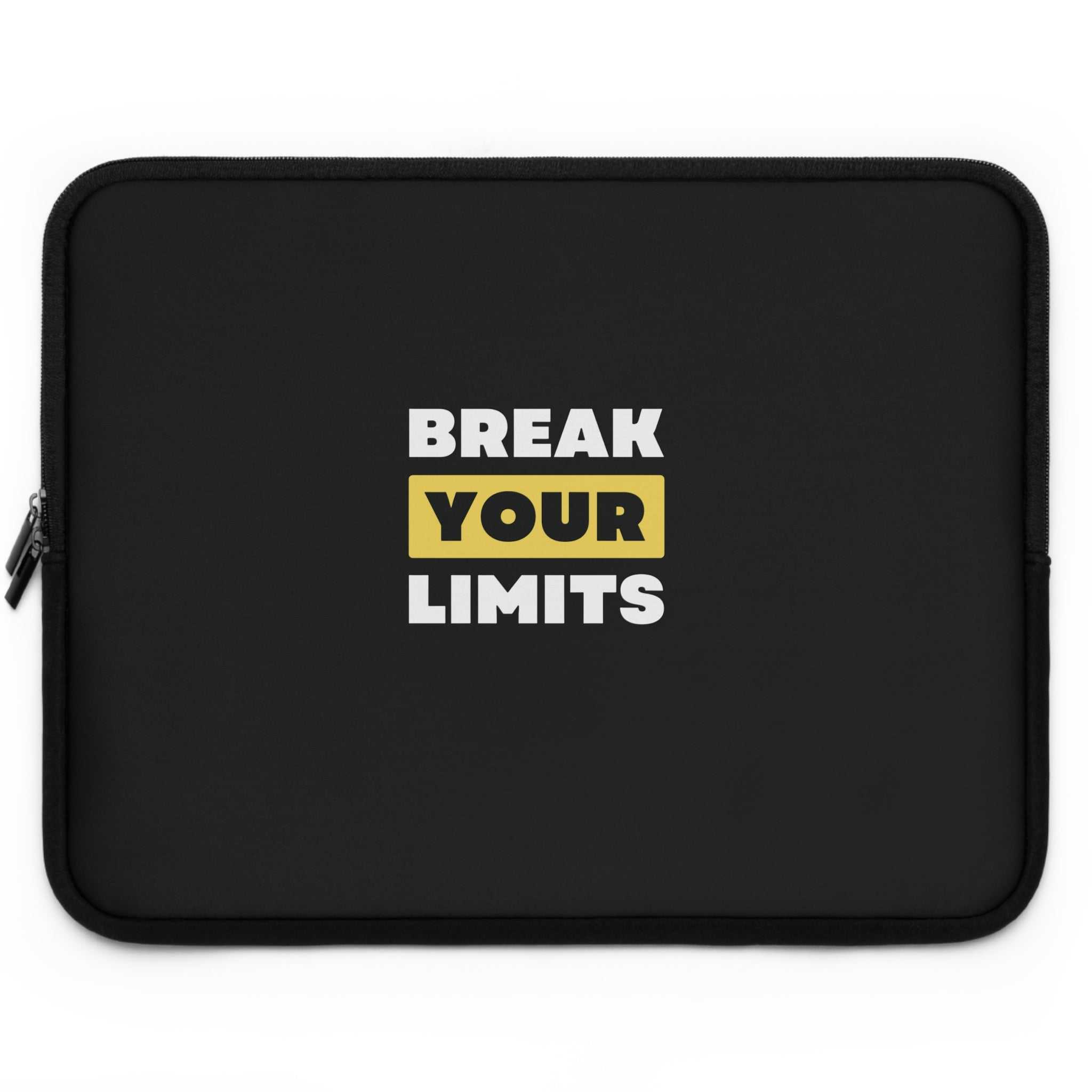 Break Your Limits Laptop Neoprene Sleeve