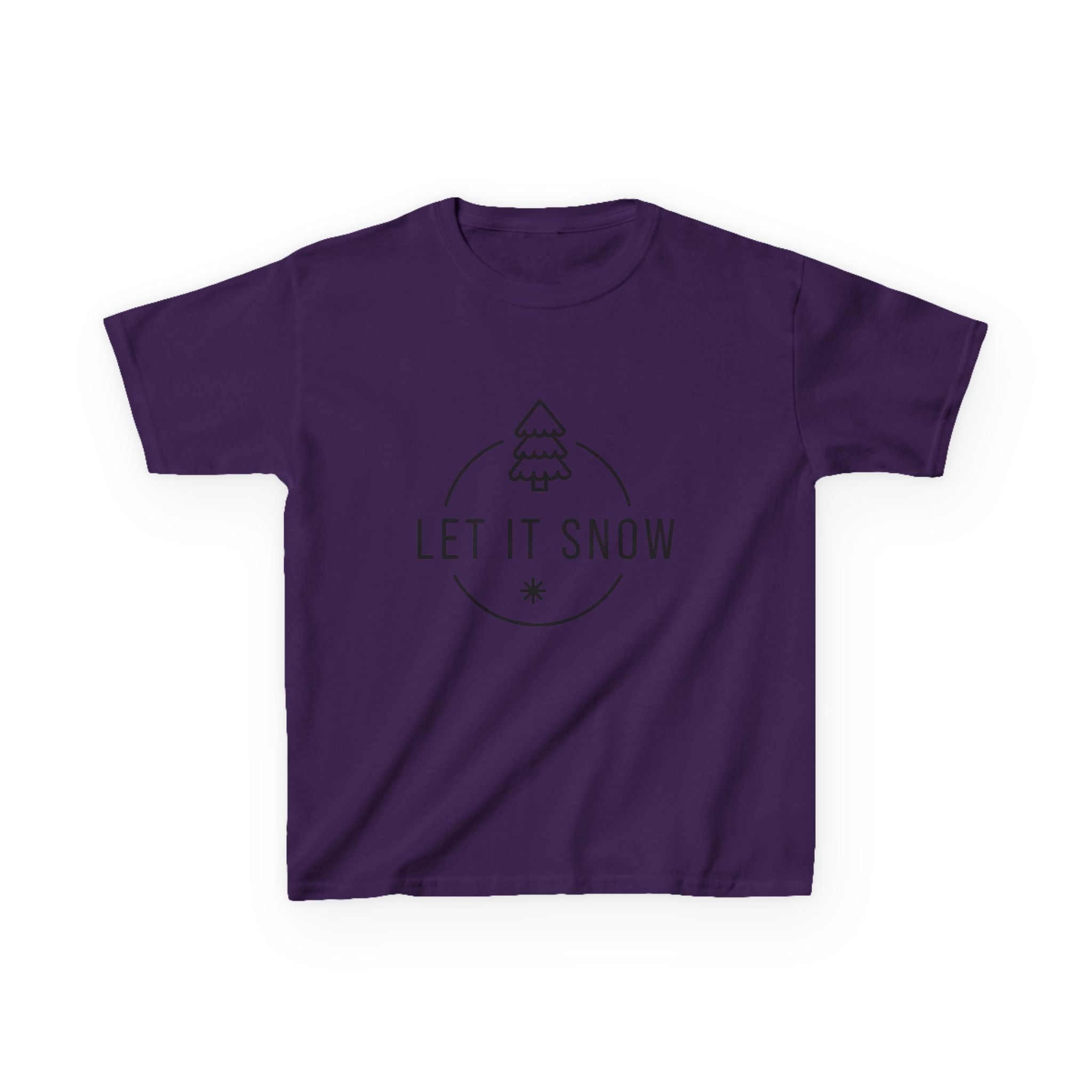 "LET IT SNOW" Holiday Kids T-Shirt