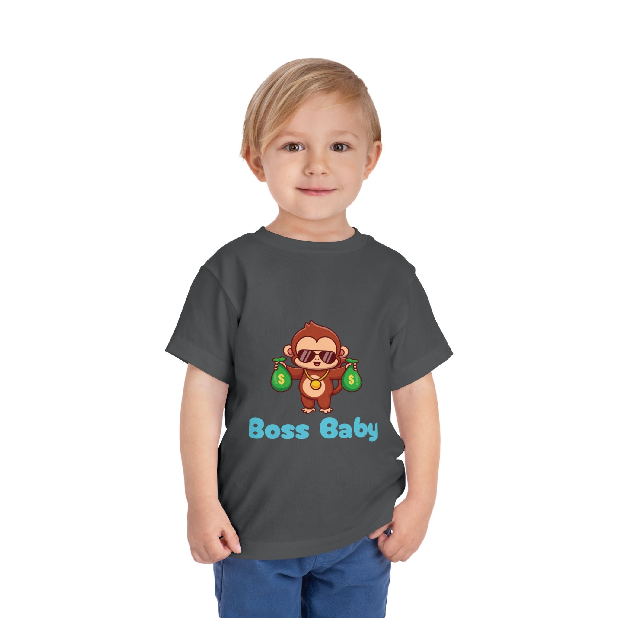 Boss Baby Monkey Money Toddler Tee