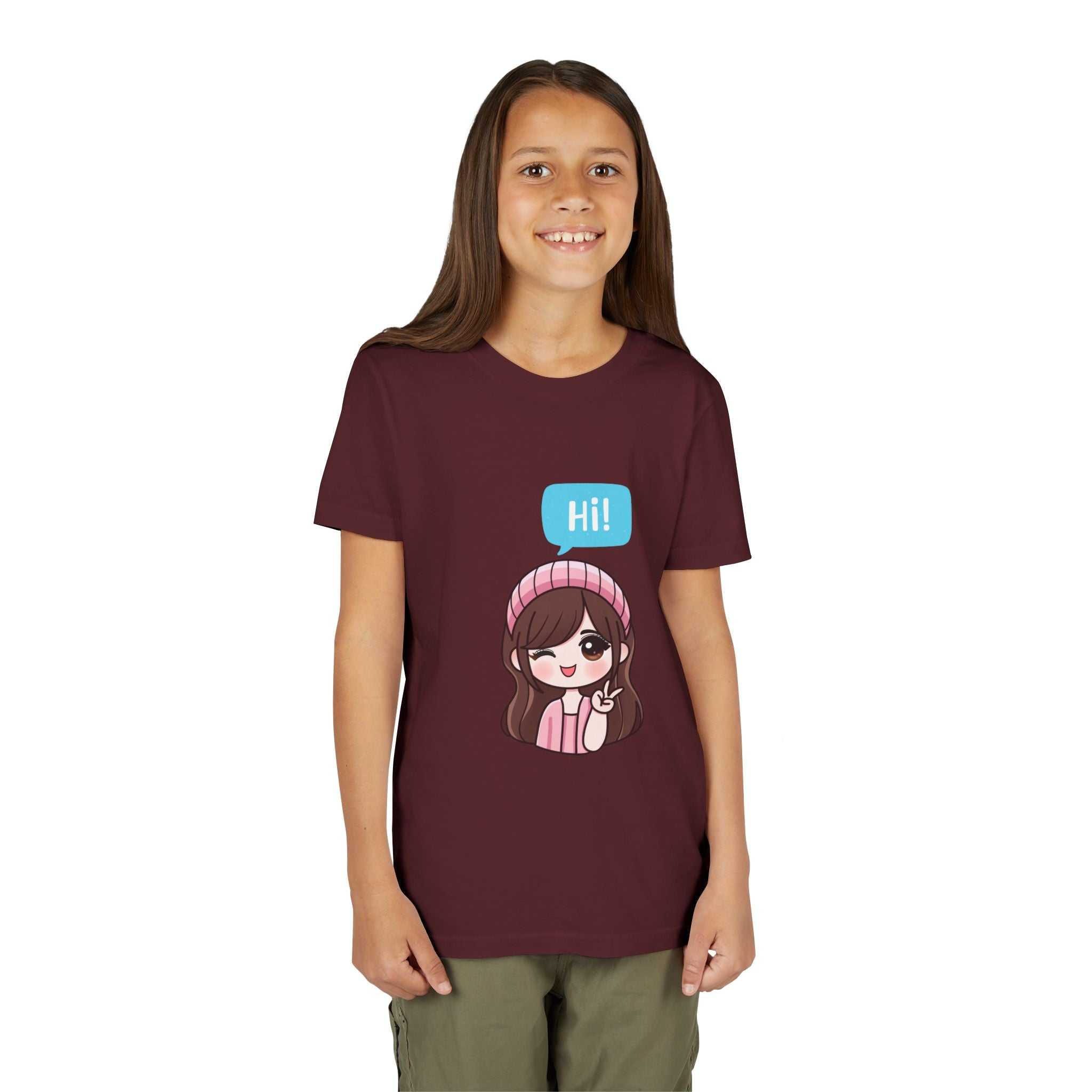 Kawaii Peace Girl Youth Tee