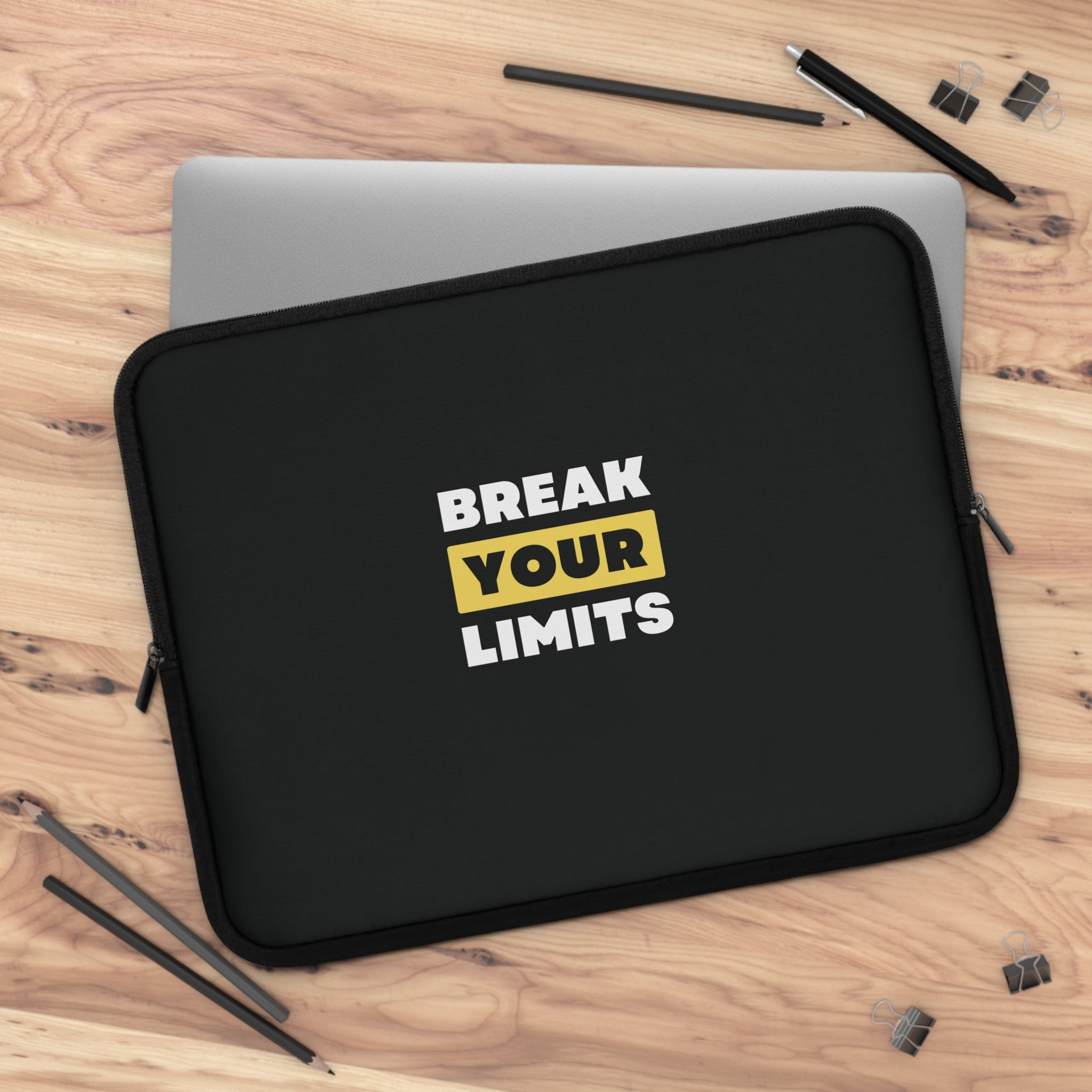 Break Your Limits Laptop Neoprene Sleeve