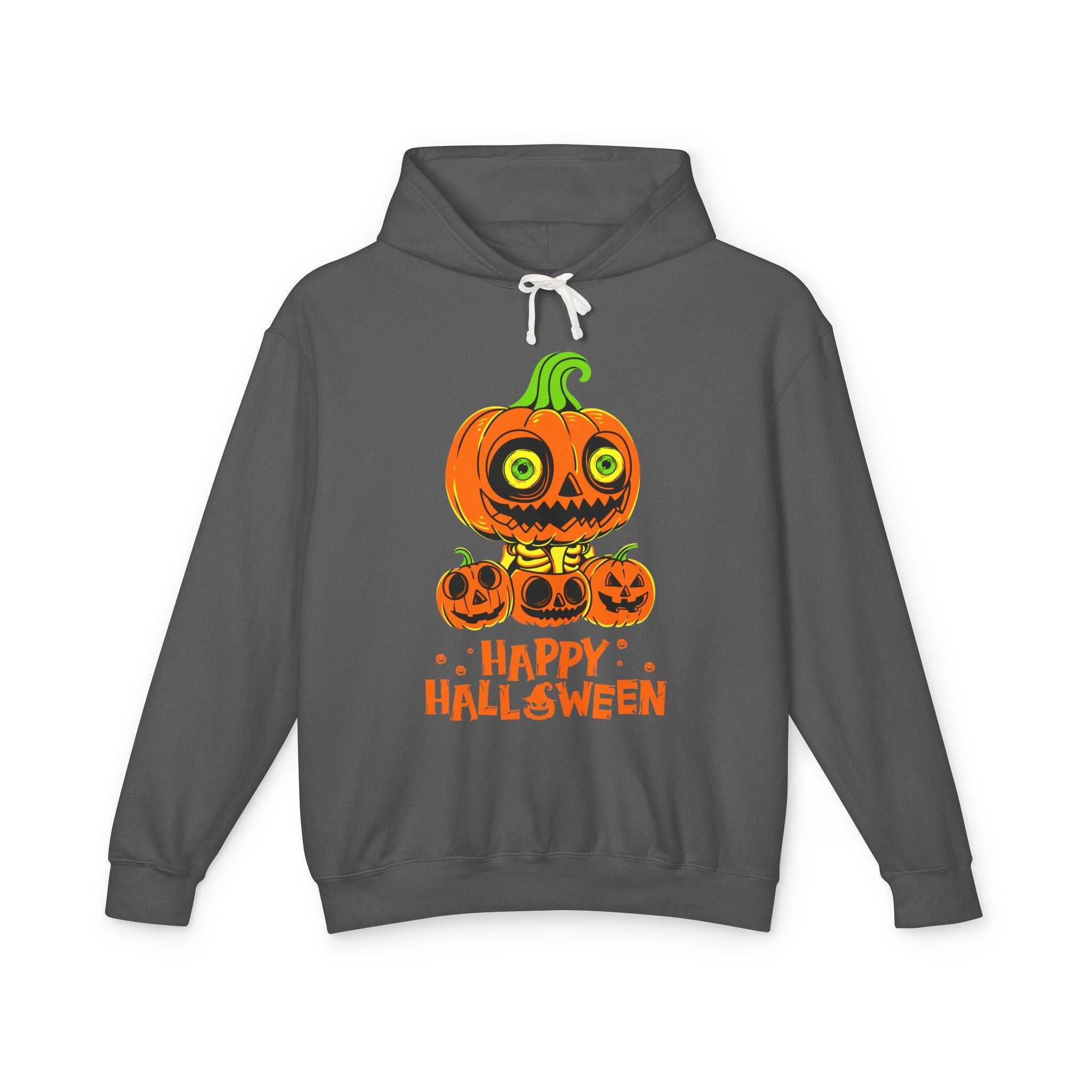 Scary Jack-O'-Lantern Halloween Pumpkin Hoodie