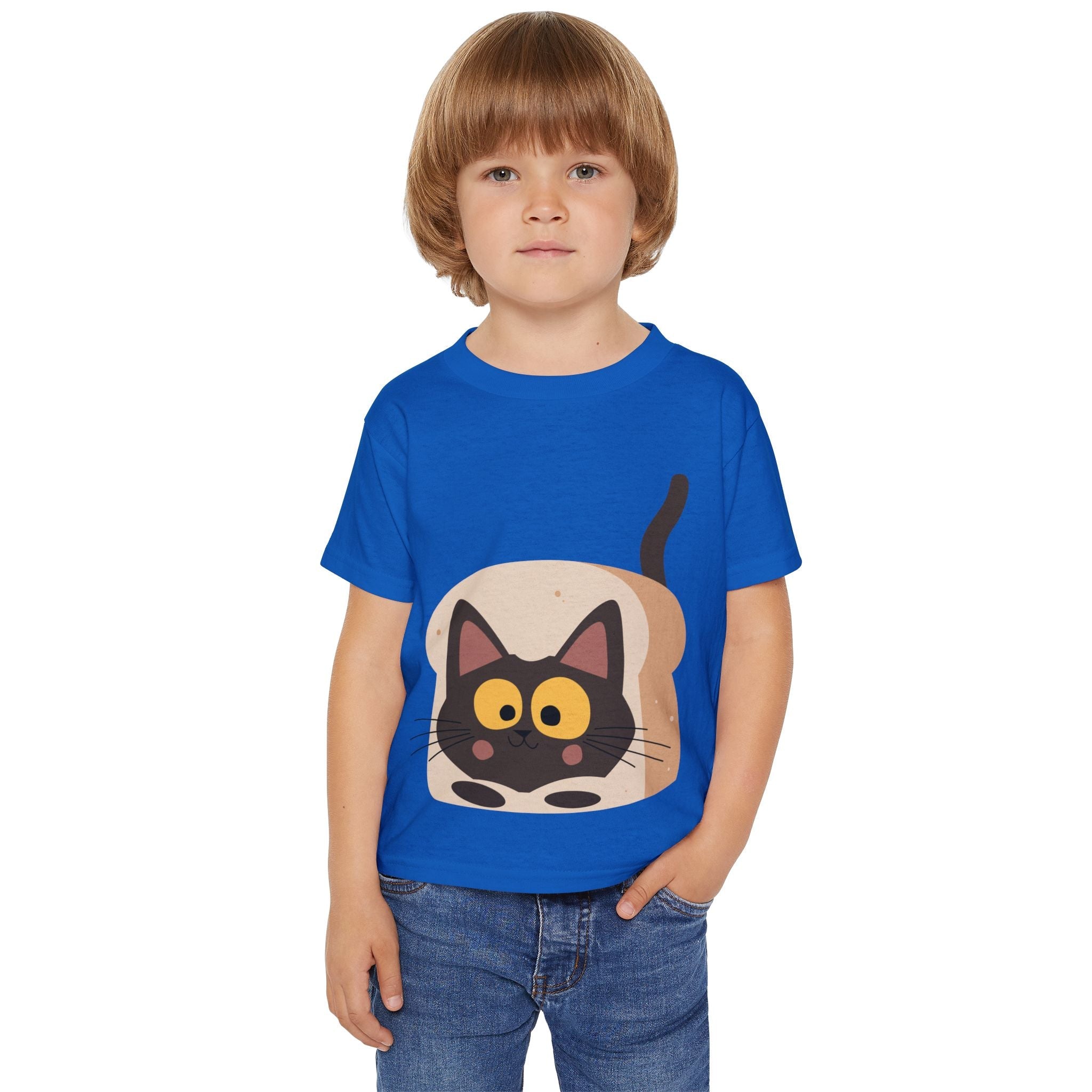 Black Cat in Bread Toddler T-Shirt