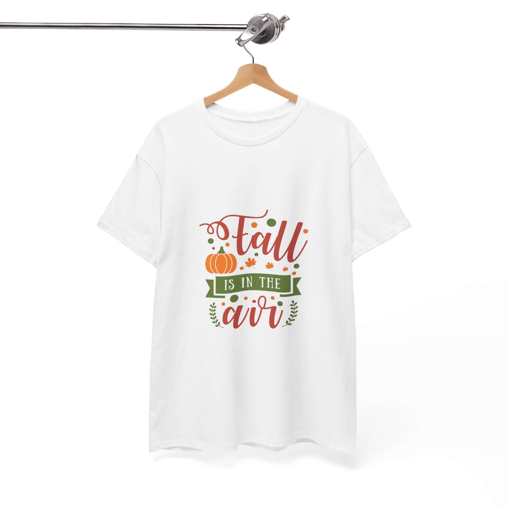 Fall Is in the Air Pumpkin Youth T-Shirt folded display