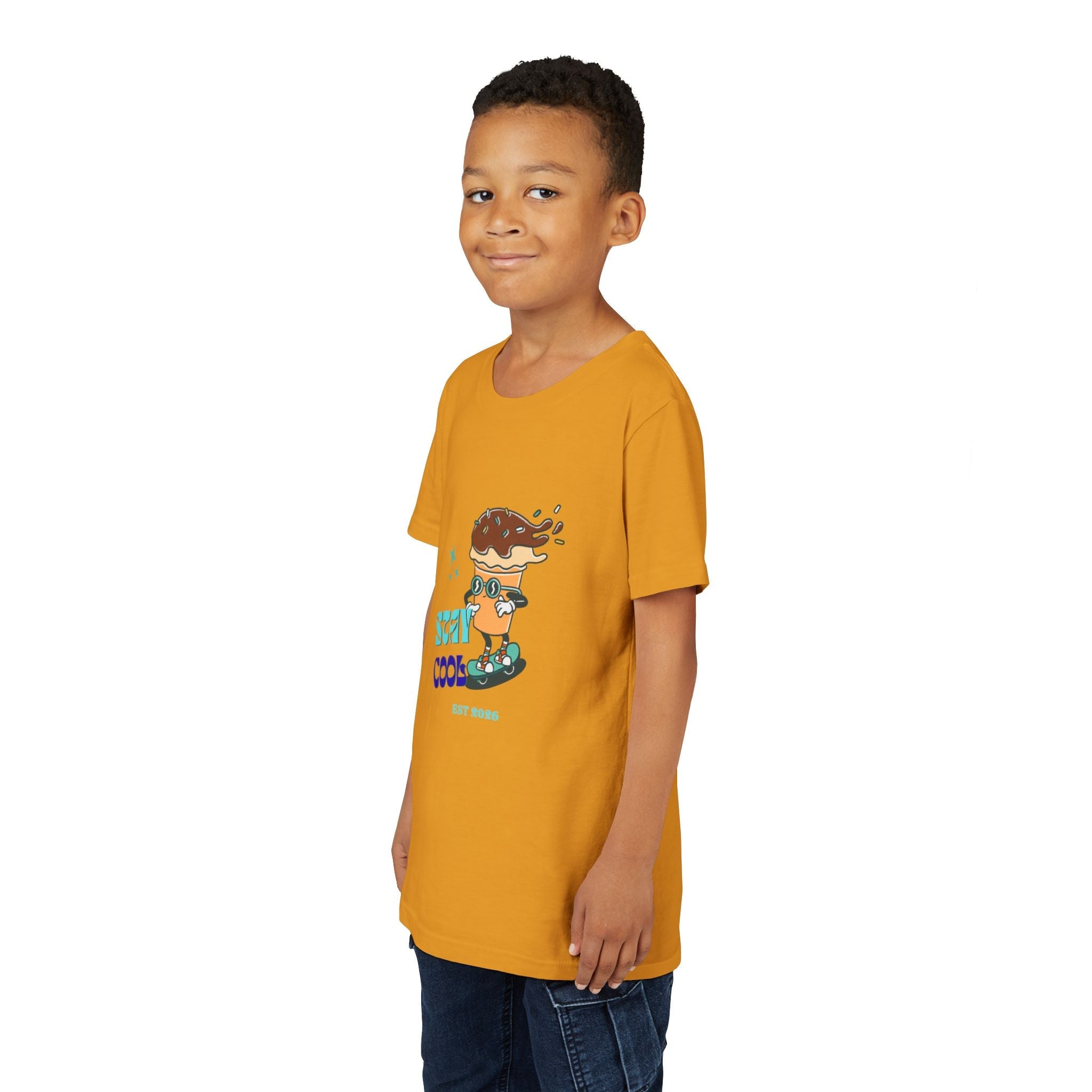 Rad Skateboarding Ice Cream Kids Tee