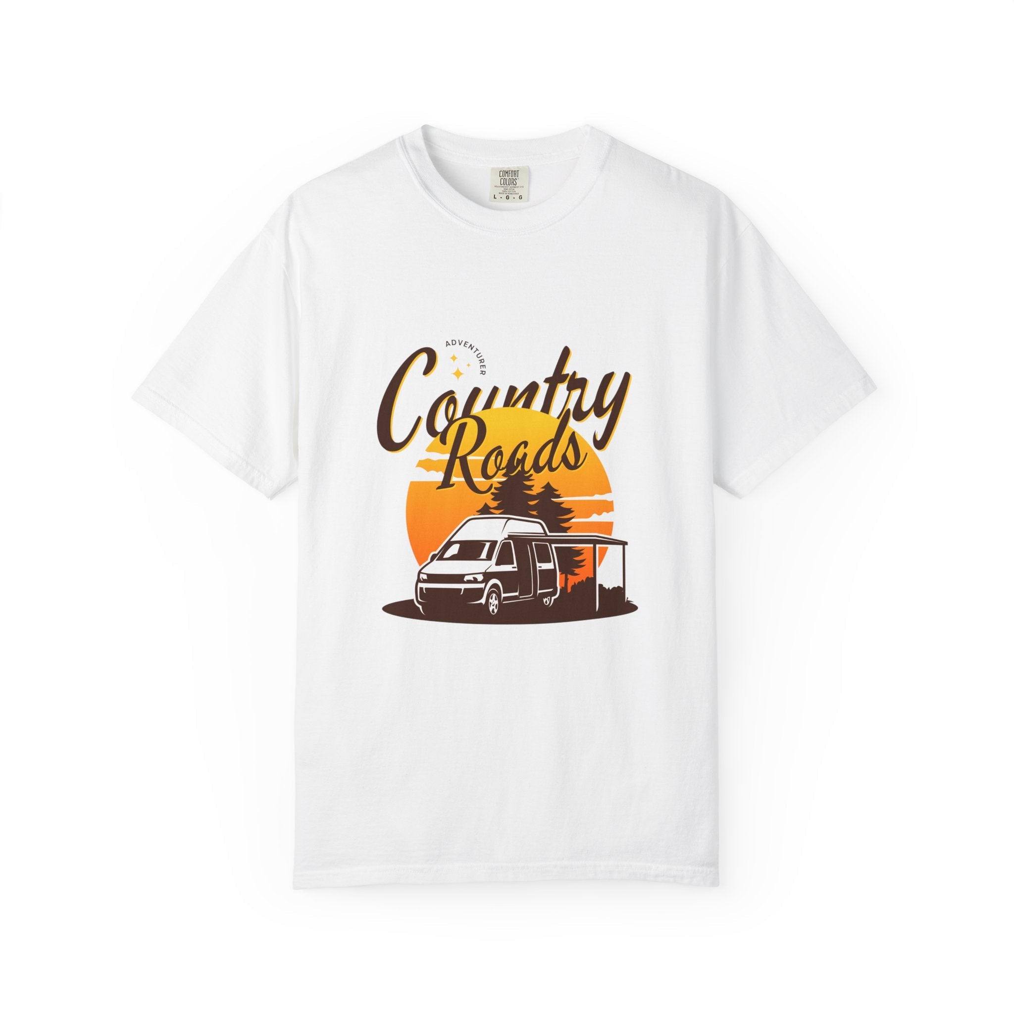 Country Roads Vintage Camper Tee
