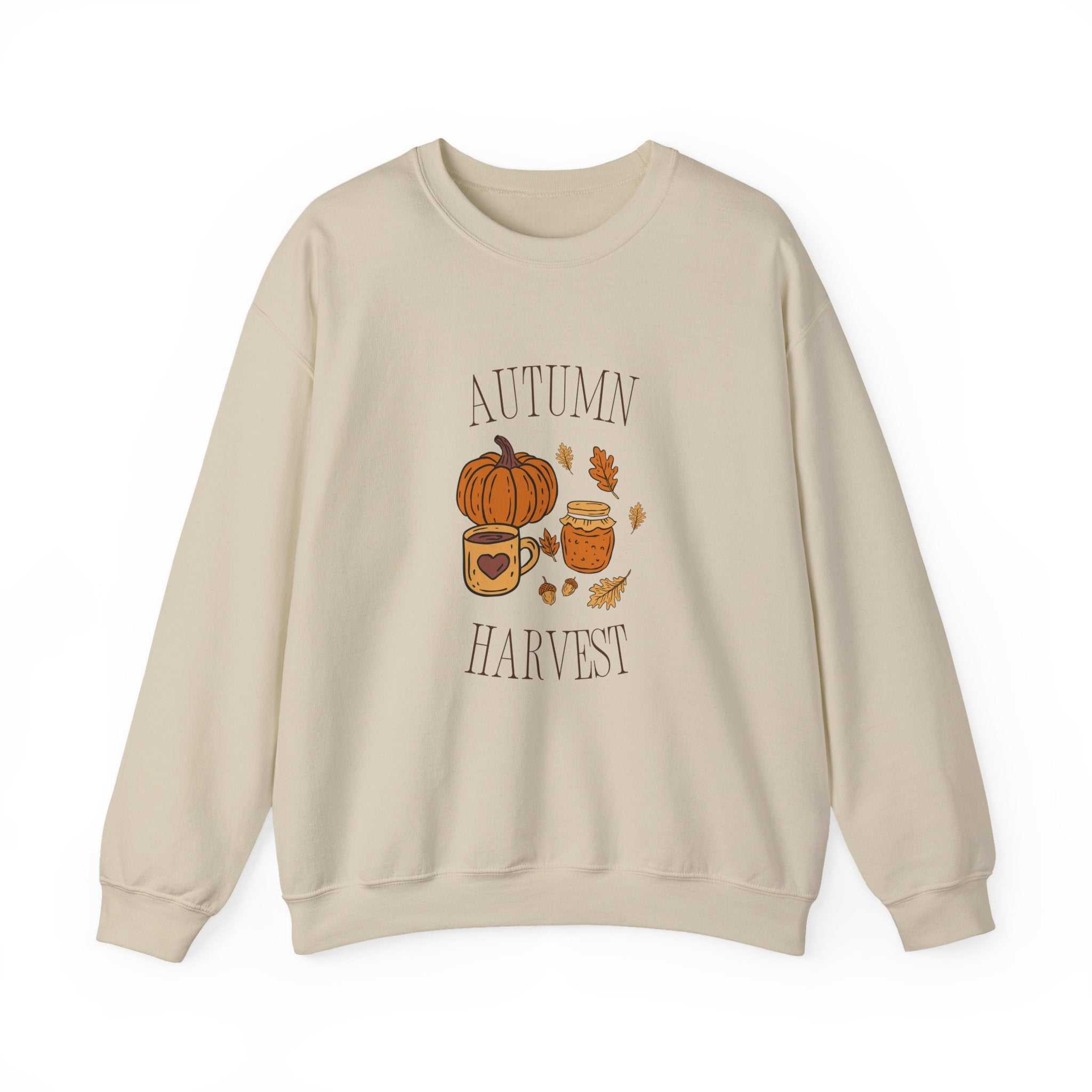 Cozy Autumn Pumpkin Harvest Sweatshirt