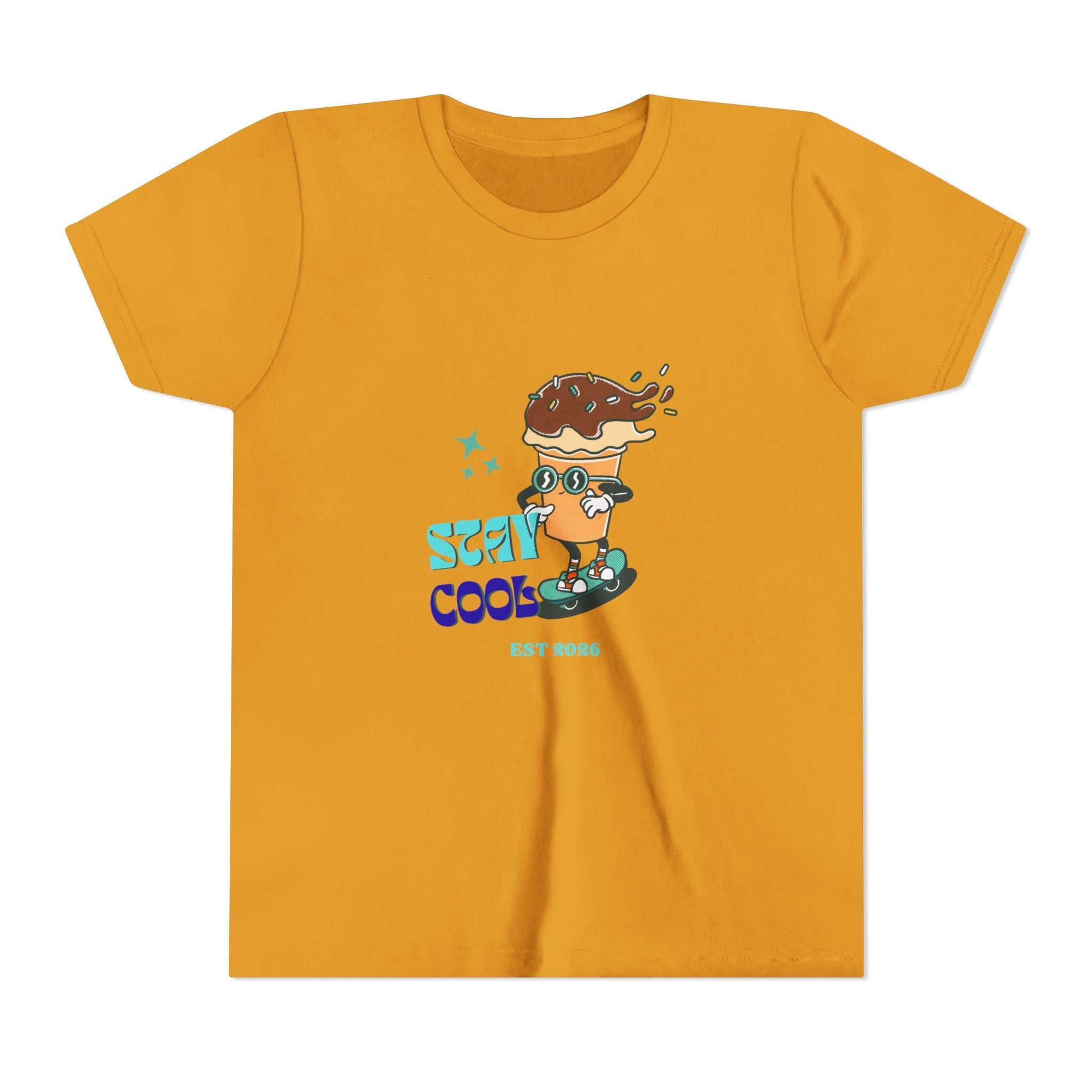 Rad Skateboarding Ice Cream Kids Tee