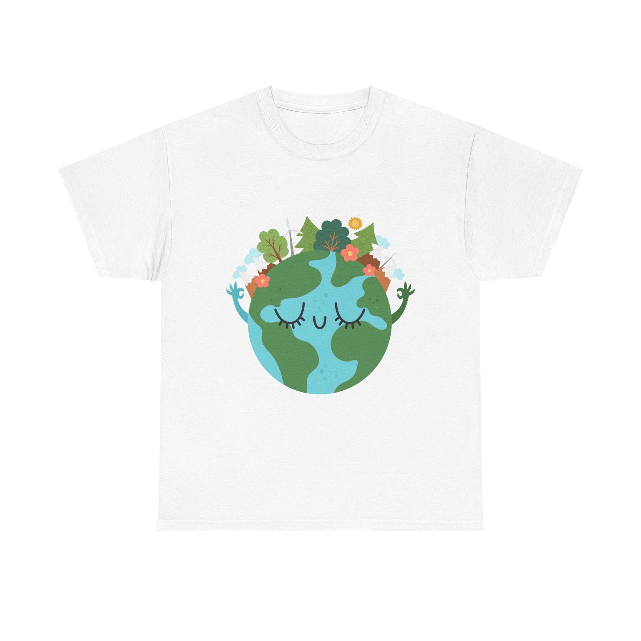 Smiling Mother Earth Spring T-Shirt