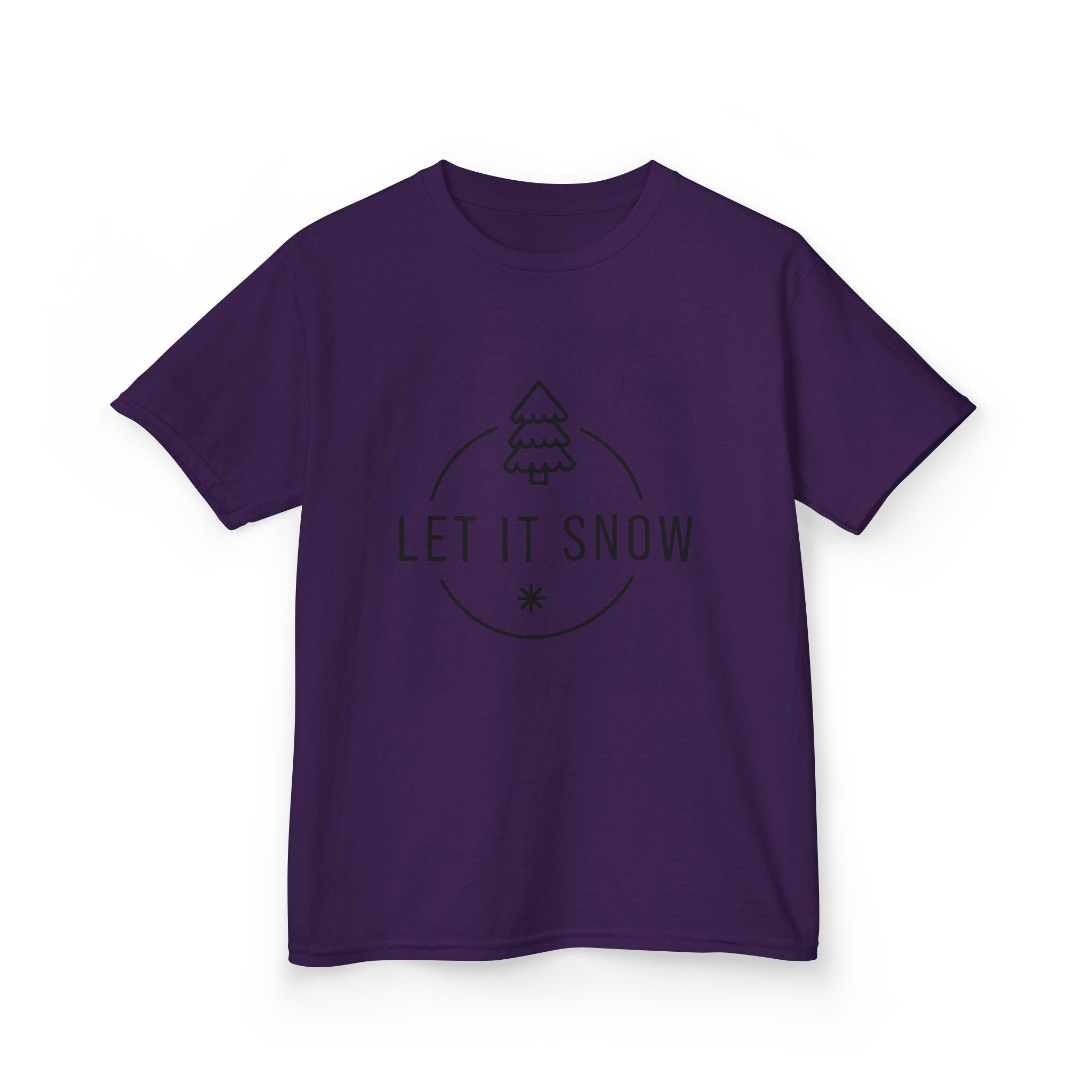 "LET IT SNOW" Holiday Kids T-Shirt