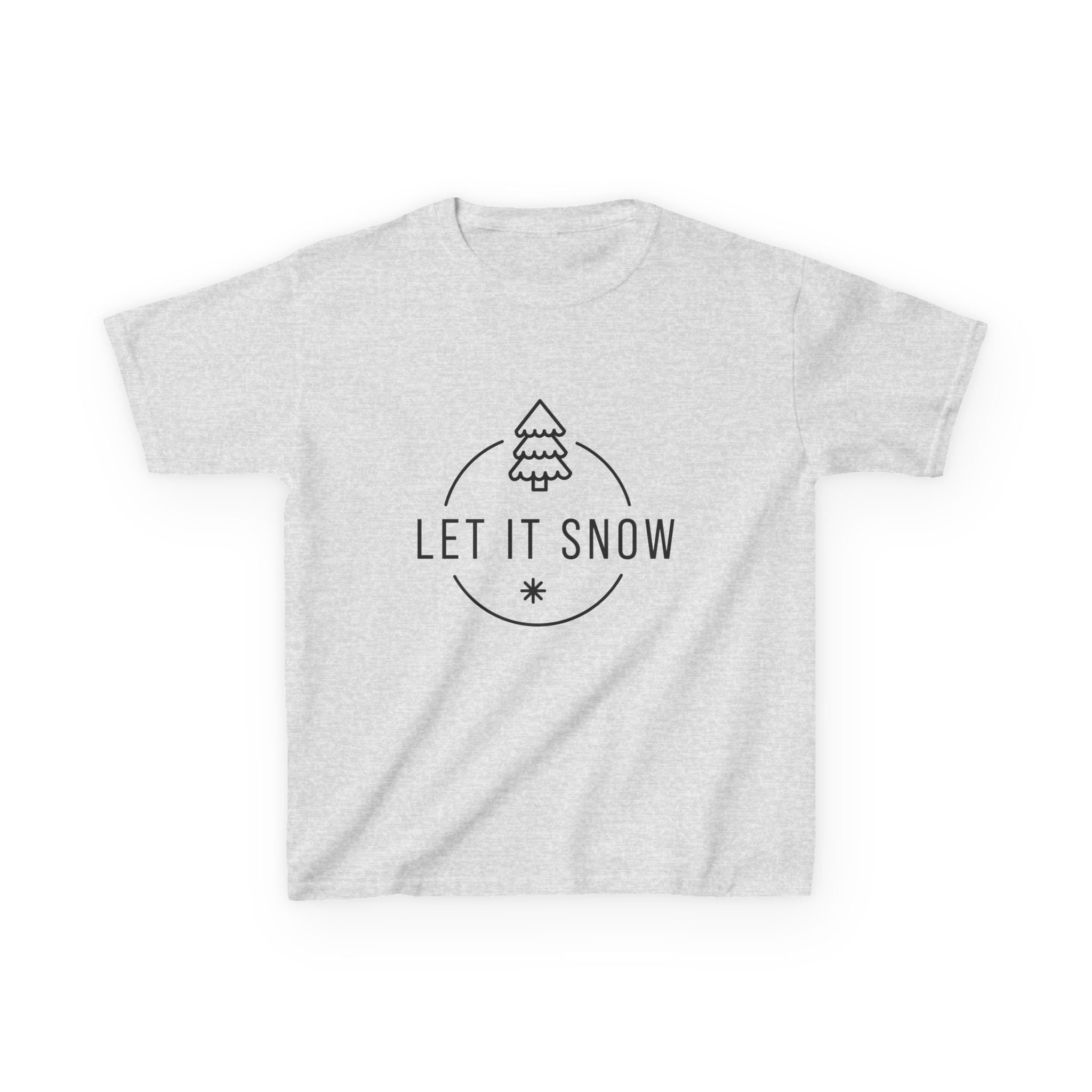 "LET IT SNOW" Holiday Kids T-Shirt