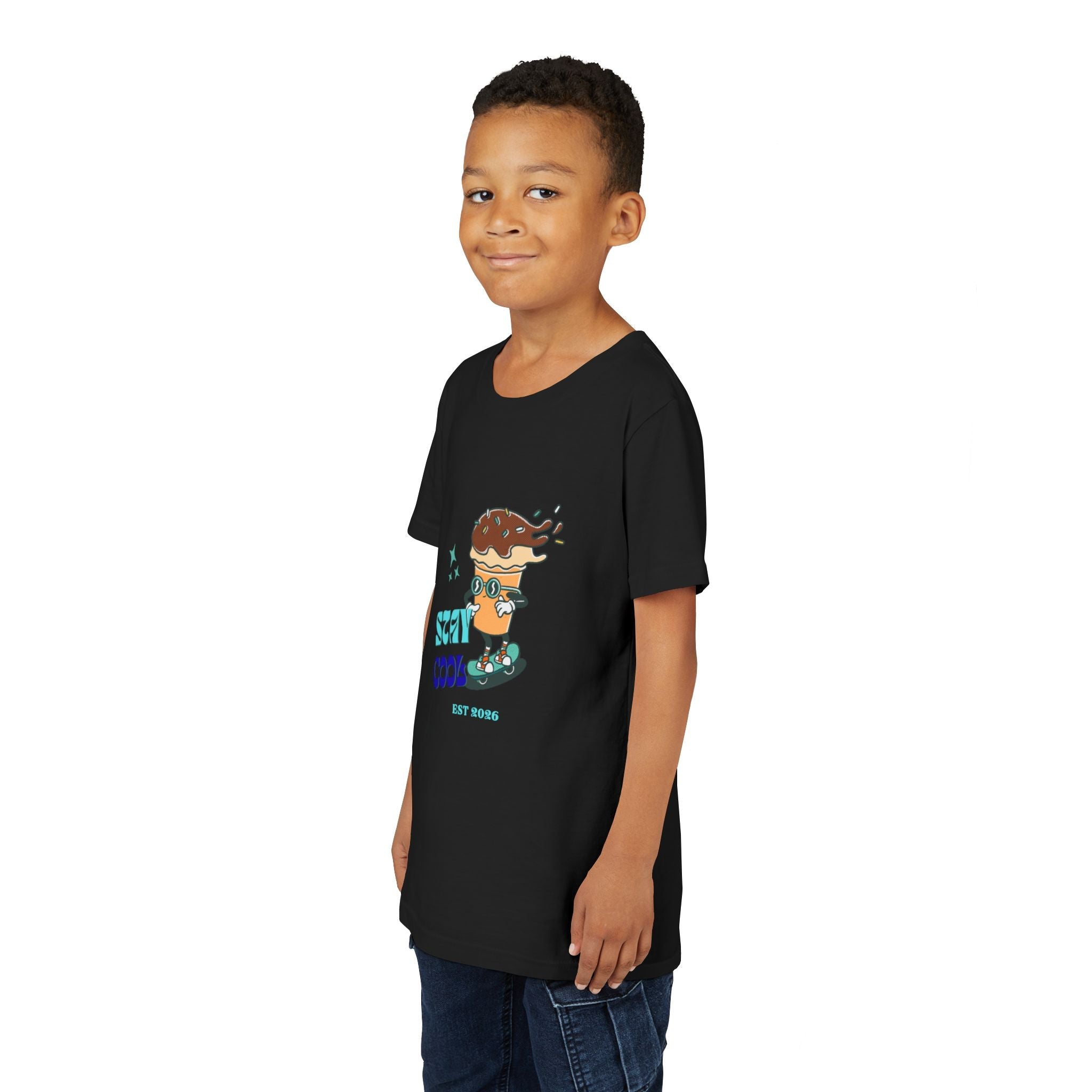Rad Skateboarding Ice Cream Kids Tee