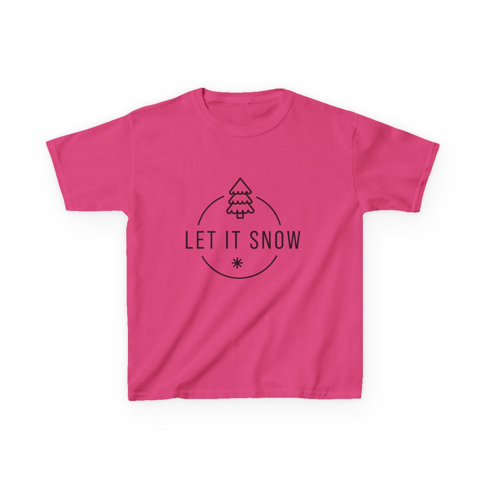 "LET IT SNOW" Holiday Kids T-Shirt