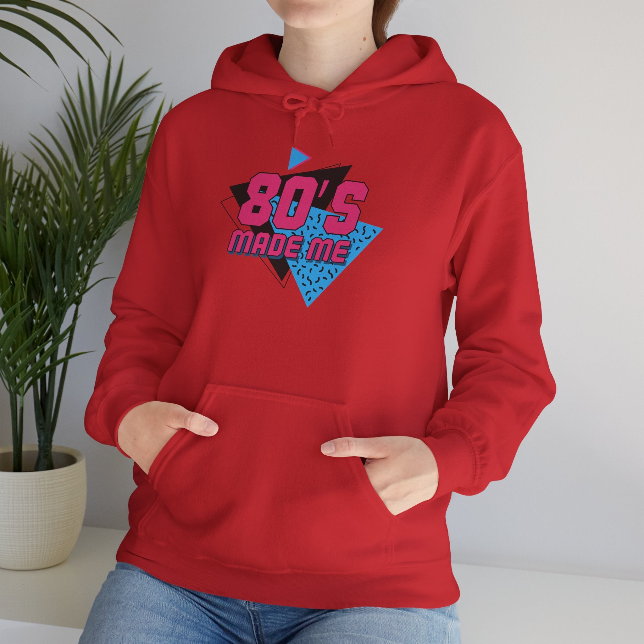 80's Made Me Retro Neon Hoodie